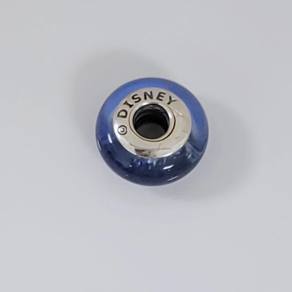 Pandora Cinderella’s Signature Color Blue Murano Glass Charm Bead with box - Picture 4 of 6
